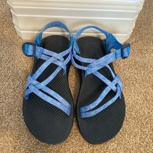 Blue Chacos!